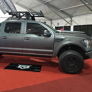 The F-150 McGREGOR Edition was officially unveiled at The SEMA Show 2017