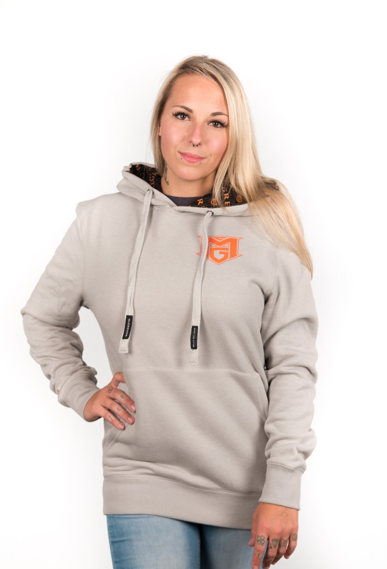 OFFROAD McGREGOR HOODIE LIGHT GREY