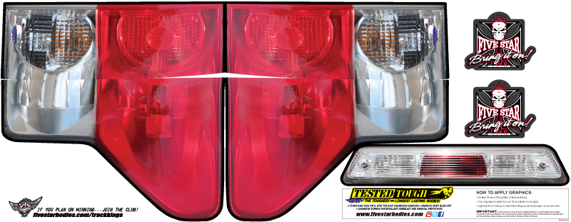 Graphics Kit, Toyota Tundra Tail ID