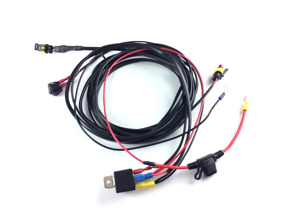 TWO-LAMP HARNESS KIT WITH SWITCH (ST/LINEAR/RRR)